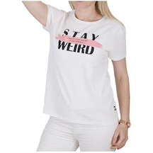 Bad Bear 21.03.07.008-c04 Stay Weird Kadın T-shirt 001