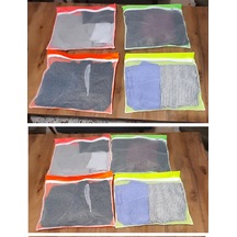 4 Adet 4 Renk Bavul İçi Düzenleyici - Fermuarlı Valiz Organizeri - Mapı-435329 Renkl