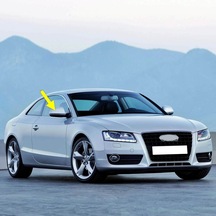 Audi A5 Coupe 2008-2011 Sağ Dış Dikiz Ayna Kapağı 8f0857528