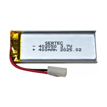 Sertec 402050 3.7v 400mah Devreli Li-polymer Pil 1.5a
