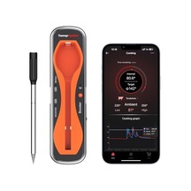 Thermopro Tp960 Bluetooth, Digital,tek Problu Profesyonel Et Termometresi Ahşap