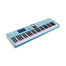 Keylab Essential 61 Mk3: Aqua 3.nesil Akıllı Mıdı Kontrolcü 61 Tuş - Sınırlı Sayıda Özel Üretim