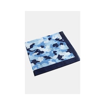 Zero Land Asker - 318 - Desenli - Kmrsfres - Bandana 50x50-mavi Çok Renkli