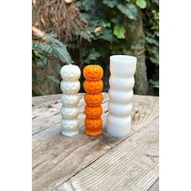 Kabak Totem Tekli Mum Kalıbı Silikon 1 Adet 50 x 22