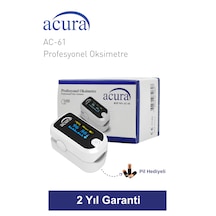Acura Ac-61 Üts Kayıtlı Oled Ekranlı Profesyonel Pulse Oksimetre