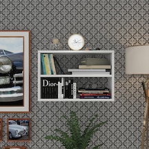 Kenzlife kitaplık nihan 040*060*20 byz duvar rafı Kenzlife kitaplık nihan 040*060*20 byz duvar rafı