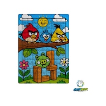 Angry Birds 99 Parça Ayaklı Puzzle Dekoratif Çocuk Yapbozu 0264