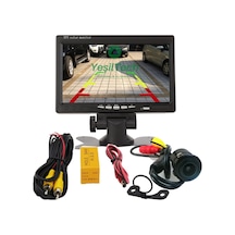 Exvol 7 Inc Hd Araç Içi Monitör Park Kamerası  Mesafe Çizgili 2 Kanal Girişli Tft Ekran