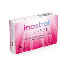 İnostrol İnositol Folik Asit Vitamin D İçerikli Vegan Kapsül 20'li