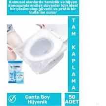 Tek Kullanımlık Klozet Kaplama Örtüsü Hijyenik Taşınabilir Tuvalet Kapağı Koruyucu, Seyahat Ve Kamusal Alanlar İçin, İnce Ve Dayanıklı 50 Adet Açık Ahşap