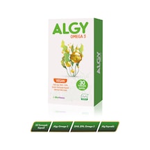 Algy Omega 3 Vegan 500 Mg Dha + Epa 30 Yumuşak Kapsül