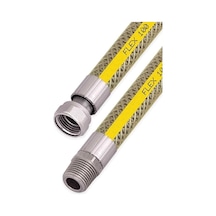 Ocak Fırın Doğalgaz Fleksi Yeni Model Sarı Evs Flex 100 Cm Krom