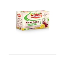 Kiraz Saplı Form Çayı Bardak Poşet 20 Li Diğer