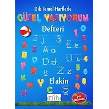 Dik Temel Harflerle Güzel Yazıyorum Defteri