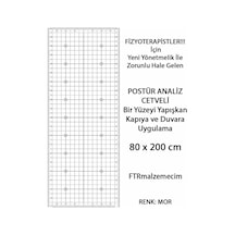 Postür Analiz Cetveli Mor