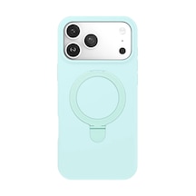 Apple iPhone  Uyumlu  17 Pro Regal Magsafe Standlı Kapak - Su Yeşili