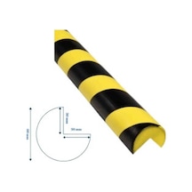 Puffyguard Kenar Köşe Koruyucu C2 - Model C2 - 1 Metre - 30x30x60mm - Tip : A