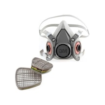 3M  6200 Yarım Yüz Gaz Maskesi + 3M  6059 Abek1 Maske Filtresi