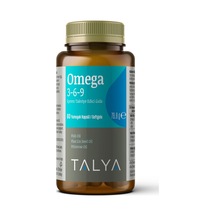 Talya Omega 3-6-9 İçeren Takviye Edici Gıda Balık Yağı 60 Yumuşak Kapsül