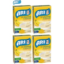 Arı Mama Pirinç Unu 200 Gr Sütlü-muzlu 12 Vitminli 6 Minarelli 4 Lü Set