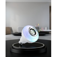 Akıllı Led Ampul E27 Bluetooth Hoparlörlü Xuczlambahoparlörrr-1 Diğer