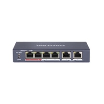 Hıkvısıon Ds-3e0106p-e/m 4 Port 2xuplınk 10/100 Mbps Poe Swıtch