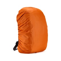 Sones 45l Ayarlanabilir Su Geçirmez Toz Geçirmez Sırt Çantası Yağmur Kılıfı Taşınabilir Ultra Hafif Koruyucu Kılıf Turuncu
