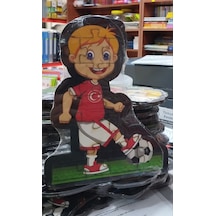 Ahşap Puzzle Futbolcu Hikayeli Arkası Hikayeli Kod 13