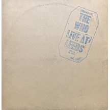 The Who Live At Leeds Lp Plak
