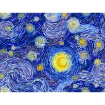 Movas Sanat Bulutlar, Yıldızlar Ve Gece Gökyüzü Elmas Mozaik Puzzle 50x37 E2020633