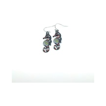 Tedz Collection Denizatı Pin Küpe Çok Renkli
