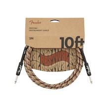 Fender Festival Hemp Instrument Cables 3 Metre - Rainbow Enstrüma