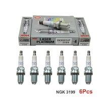4 Tırnak Lazer Platinum Bmw E46 325ı Ateşleme Bujisi Bkr6equp -6 Adet