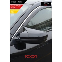 Volkswagen Jetta 2005-2010 Mk5 Batman & Yarasa Ayna Kapağı Parlak Piano Black Sport