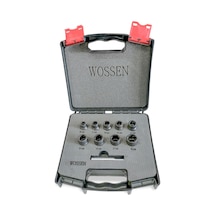 WOSSEN 1/2" TWİST LOKMA SETİ YARIM 10 PARÇA
