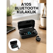 Tws A10s Bluetooth 5.0 Kulaklık Yüksek Ses Kalitesi, Ergonomik, Uzun Pil Ömürlü Yeni Nesil - Lisinya