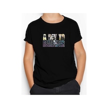 Zepplin Giyim A Day Remember Albums Siyah Çocuk Tişört Siyah