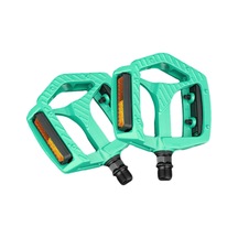 Xbyc 1809 Bilyalı Bisiklet Pedalı Mtb Alüminyum Alaşımlı Reflektörlü Pedal Cam Göbeği Renk