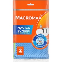 4 Adet Macromax Sünger Magico 2 Li Renkli