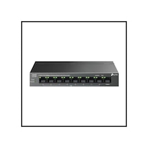 Tp-lınk Ls109p, Green Tech, 8 Port Megabit, Poe 63w, 1 Port Uplink, Long Range 250mt, Yönetilemez, M