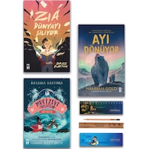 Genç Timaş Ayı Dönüyor - Zia Dünyayı Siliyor - Mucizevi Tatlıcılar Set 3 Kitap