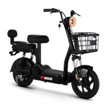 Skyjet E1 Pro Elektrikli Scooter Mat Siyah + GAZ KOLU