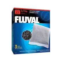 Cosmotex Fluval C3 Filtre Karbonu 3x70 Gr