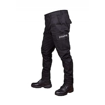 Siyah İtfaiye Yeni Model Pantolon