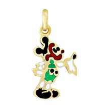 Altın Mickey Mouse Kolye Ucu T006477