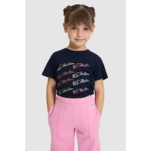 U.s. Polo Assn. Kız Çocuk Lacivert Tişört 50325690-vr033