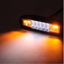 Motosiklet Sis Farı Çakarlı Off Road 10 Led