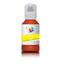 QC Epson EcoTank ET 2500 Uyumlu Yazıcı Mürekkebi 140ml Y Yellow Sarı Dye