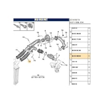 Turbo Hortumu 508 9803399880-ibr17514-y32215