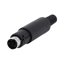 6 Pin Erkek Mini Dın Konnektör